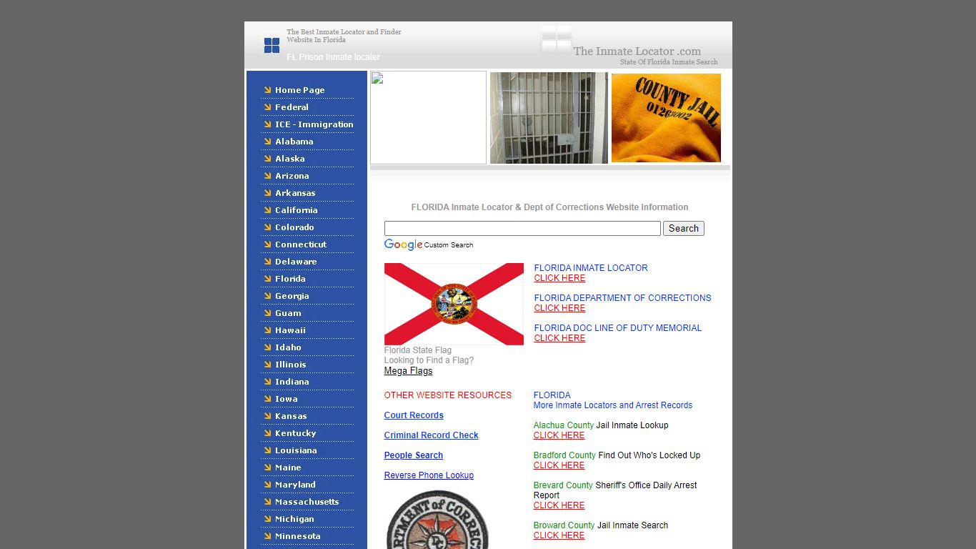 Florida DOC & Florida Inmate Locator